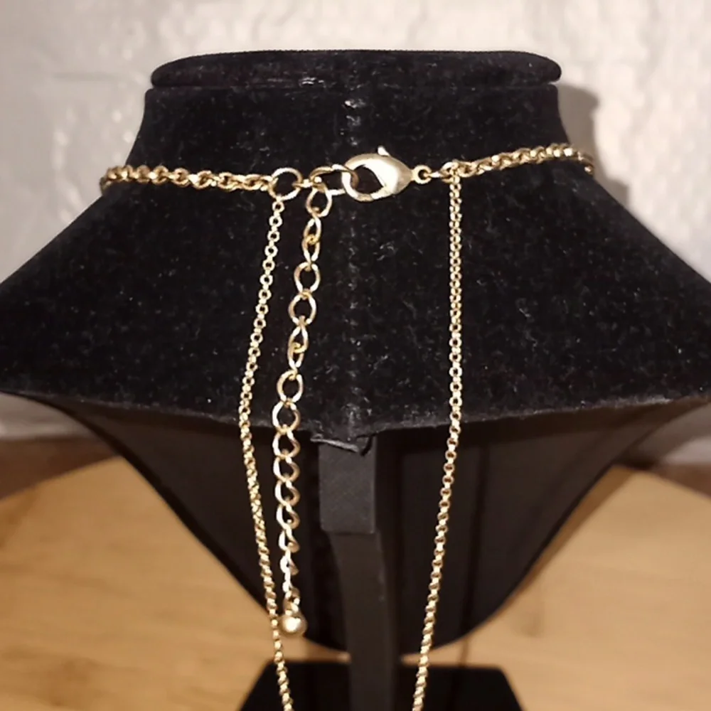 Jasper Stone Goldtone Necklace